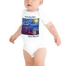 Load image into Gallery viewer, Honolulu Starry Nights Baby short sleeve one piece
