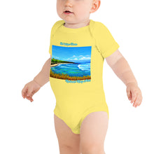 Load image into Gallery viewer, Hoʻokipa Noon Baby short sleeve one piece
