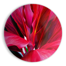 Load image into Gallery viewer, Ornamental Serving Bowl &quot;Ti Leaf Series #3&quot;
