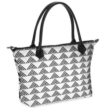 Load image into Gallery viewer, Nappa Leather &amp; Monroe Satin Zipper Hand Bag &quot;Aloha ʻĀina&quot;
