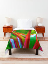 Load image into Gallery viewer, &quot;Ti Leaf Series 4&quot; - Comforter by Rachael Ray Art

